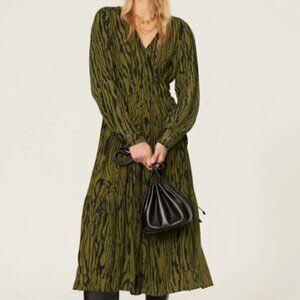 Baum Und Pferdgarten Allessia Dress in Olive Wood sz 36‎